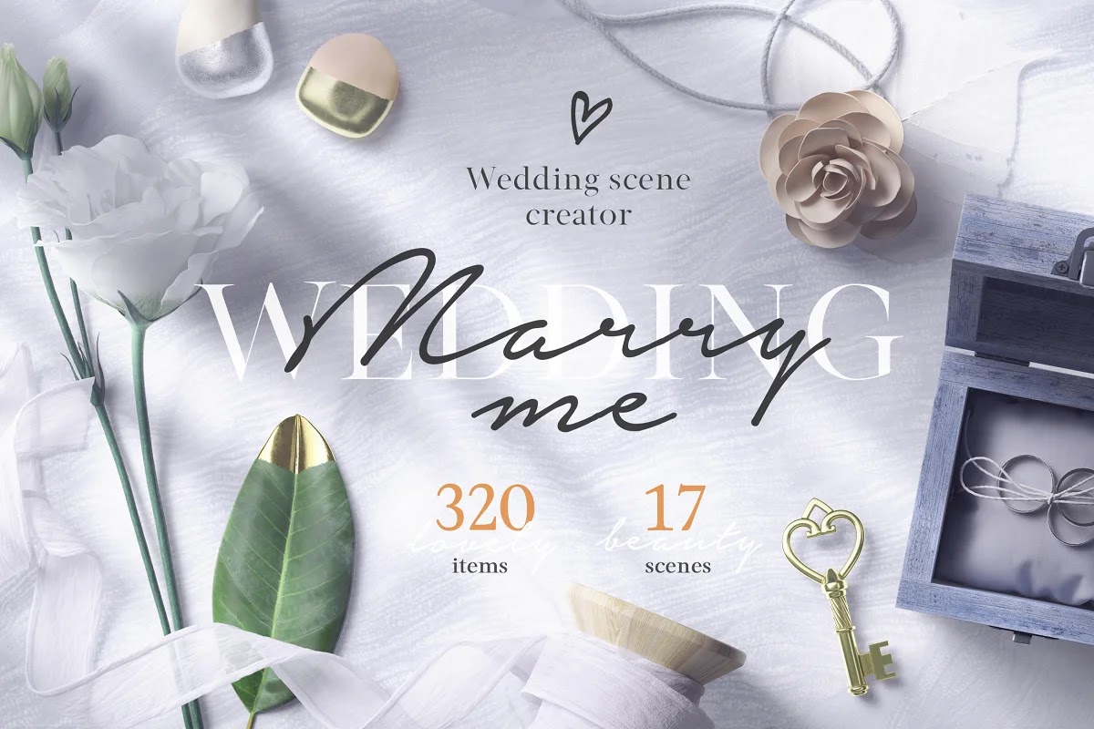 File will be sent to your inbox. Wedding Mockup Scene Creator