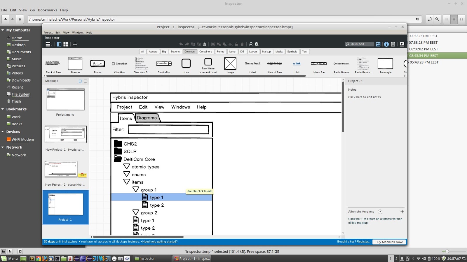 Ninjamock is a tool for prototyping, wireframing and quick mockups that works . Mockup App Linux Free Download Mockup