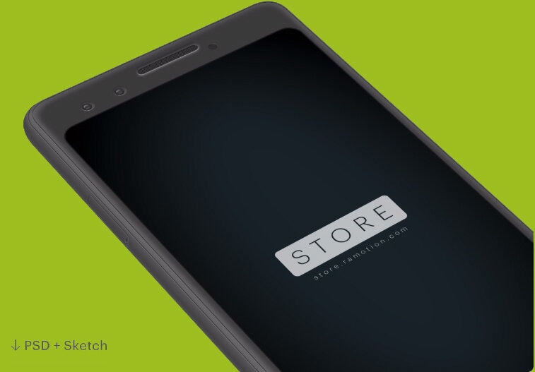 The android device outline mockups sketch resource is designed by abhishek bhandare. 05 Best Android Phone Mockup Templates In Psd