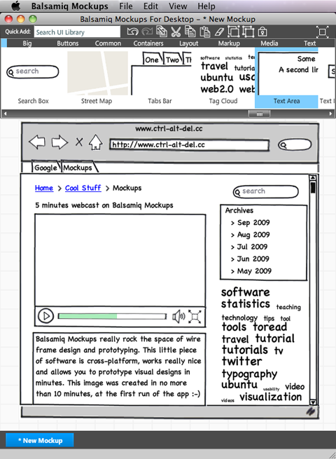 Balsamiq mockups provides a wide range of sketches, like browser windows, embedded players, buttons, message windows and much more. Ctrl Alt Del Cc Ui Mockups Nice And Easy
