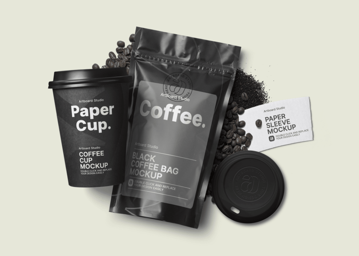 Find & download free graphic resources for packaging. Coffee Packaging Mockup Template