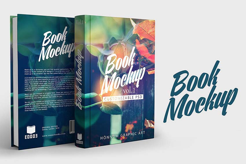 21+ Download Psd Book Cover Mockup Template