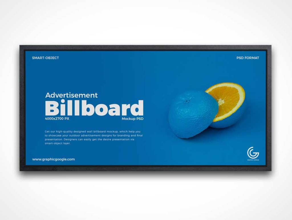 27+ Download Digital Billboard Mockup Free Psd