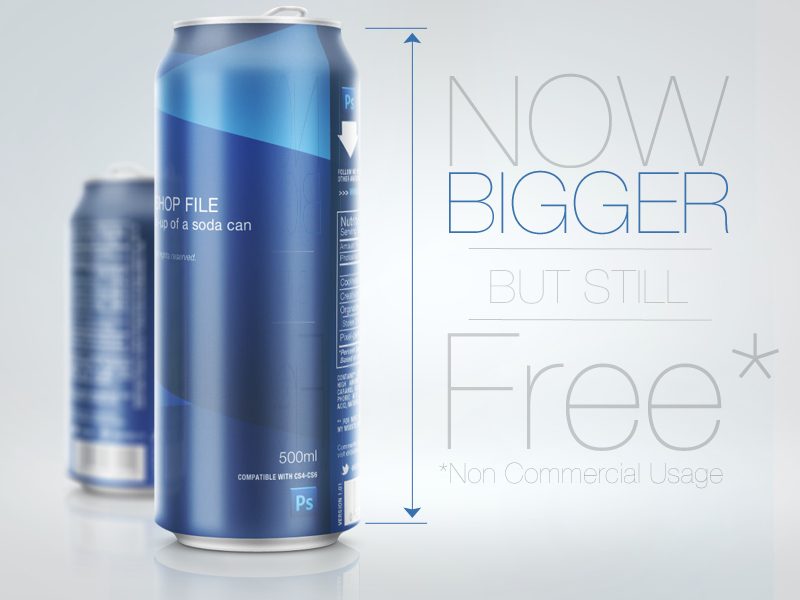 45+ Download Soda Can Free Mockup Psd
