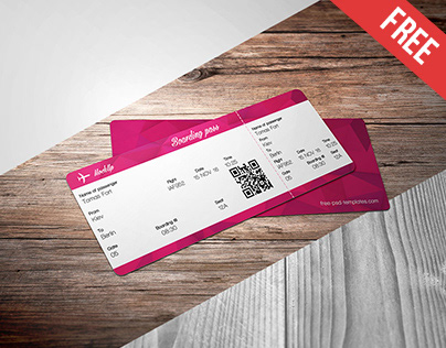 32+ Download Ticket Mockup Behance&nbsp;Psd