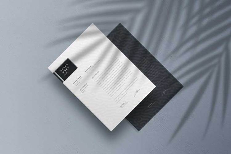 11+ Download Paper Mockup Template&nbsp;Psd