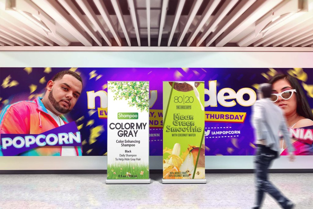 39+ Download Roll Banner Mockup Free Psd