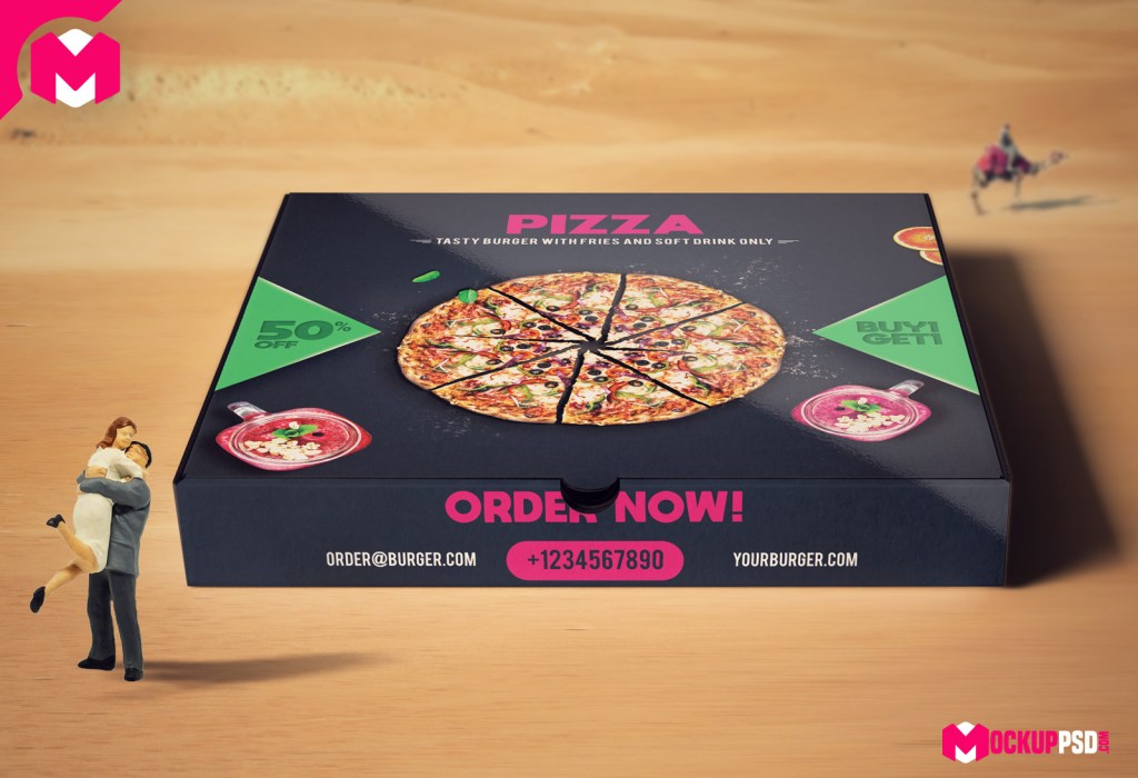 47+ Download Pizza Box Mockup Psd&nbsp;Free