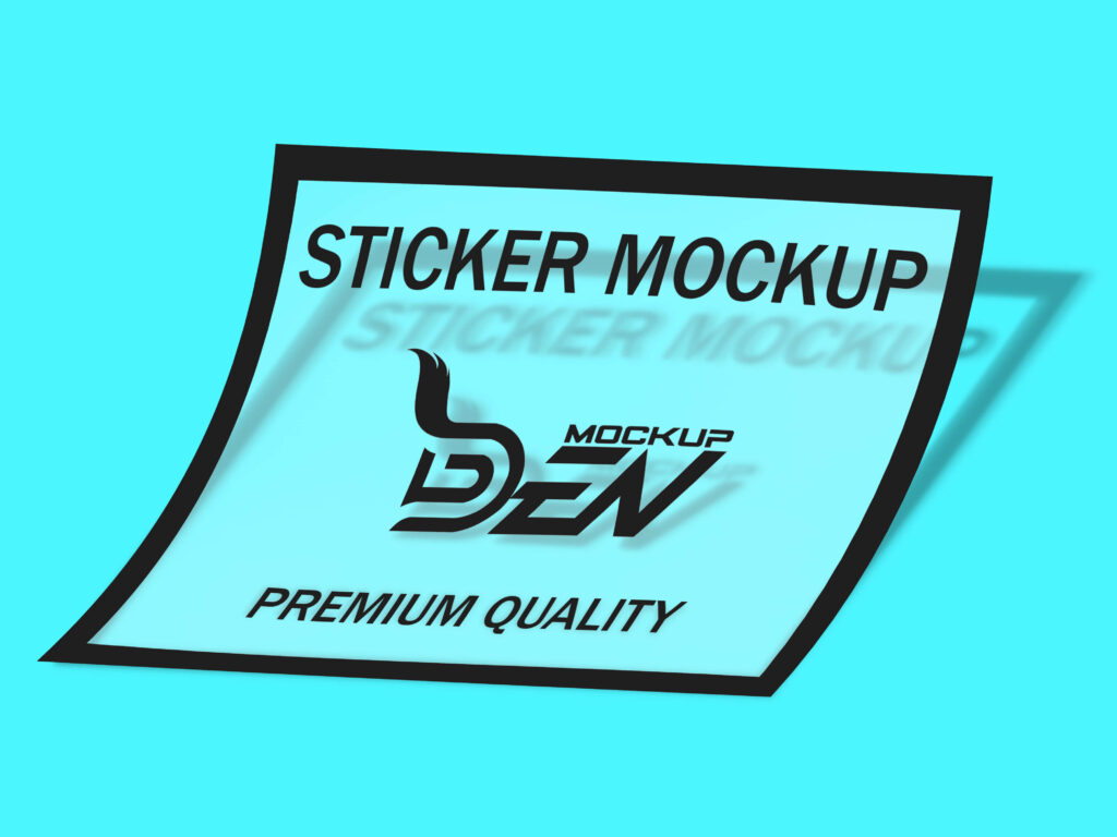 33+ Download Sticker Mockup Free Psd