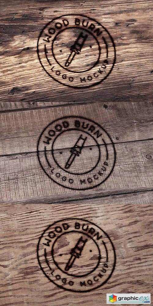15+ Download Wood Burn Logo Mockup Free&nbsp;Psd