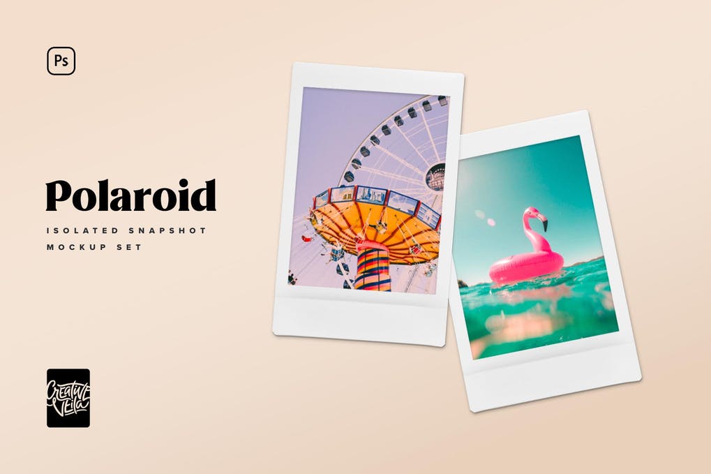 44+ Download Polaroid Mockup Photoshop Free&nbsp;Psd