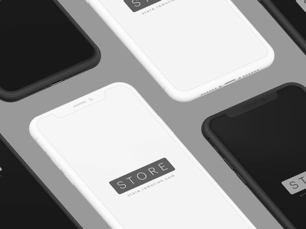 49+ Download White Iphone X Mockup&nbsp;Psd