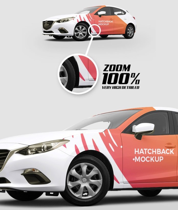 19+ Download Vehicle Wrap Mockup Free&nbsp;Psd