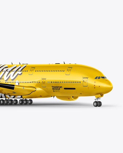 29+ Download Airplane Mockup Psd&nbsp;Free