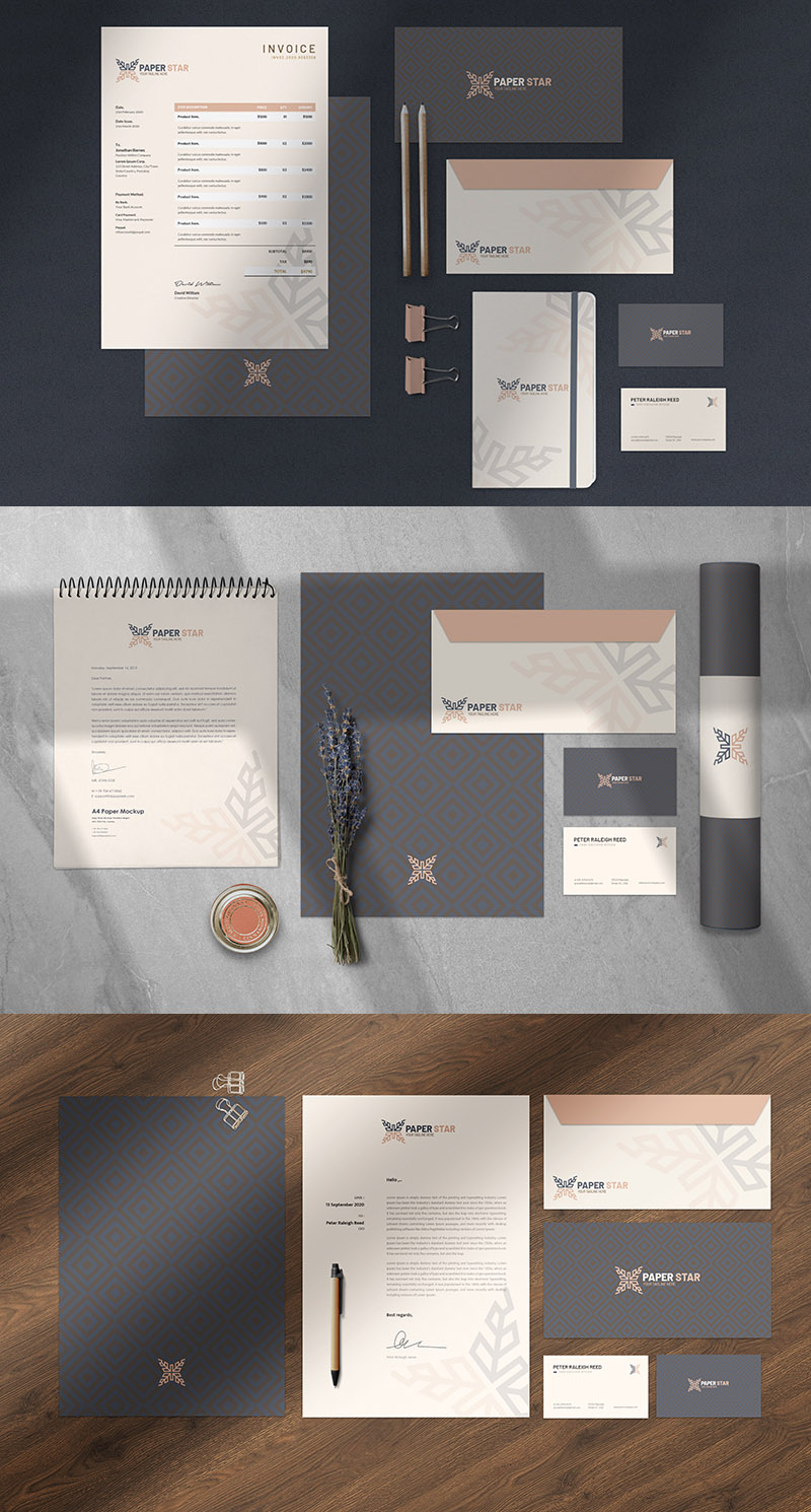 17+ Download Brand Guidelines Mockup Psd