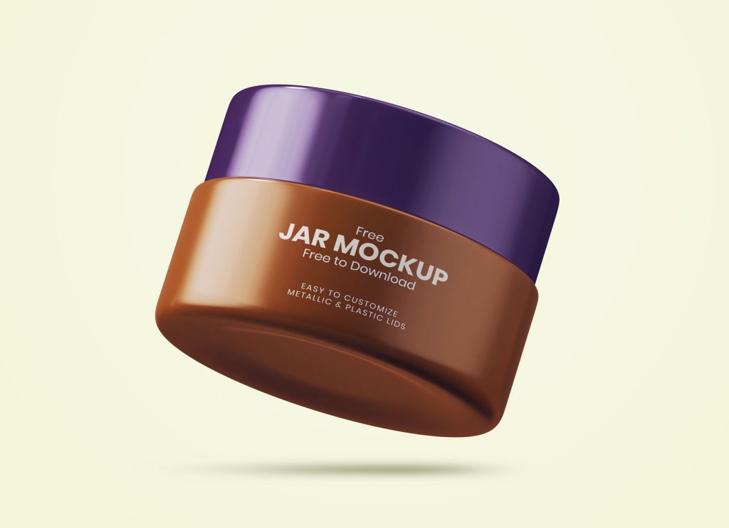 47+ Download Cream Jar Mockup Psd&nbsp;Free
