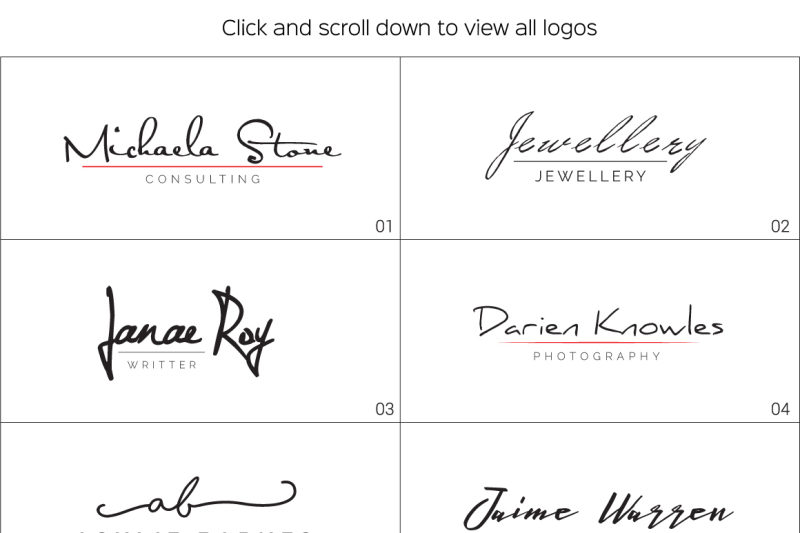 29+ Download Signature Logo Mockup Free&nbsp;Psd