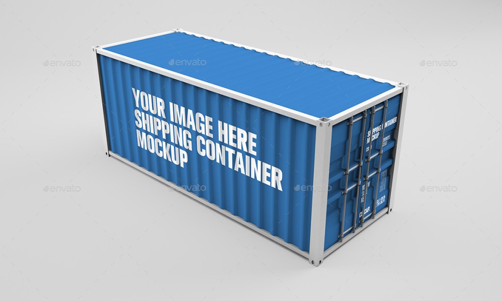 18+ Download Container Mockup Psd